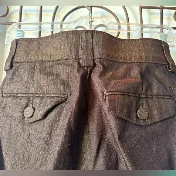 Vintage Lee Trouser jean in chocolate brown. Taperd legs Western for Fall! - Picture 5 of 8